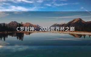 C罗封神：2026世界杯之巅